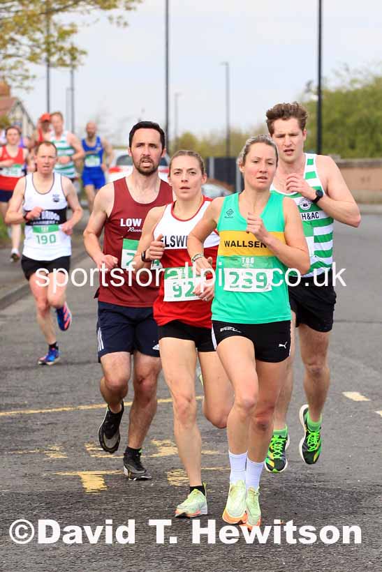 The 2023 Terry O'Gara Memorial 5k Road Race organised by Wallsend Harriers. Photo: David T. Hewitson/Sports for All Pics